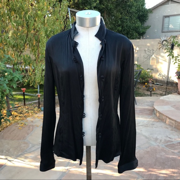 Giorgio Armani Tops - Giorgio Armani• Silk Button Down Long Sleeve